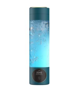 hydrogen rich water bottle green