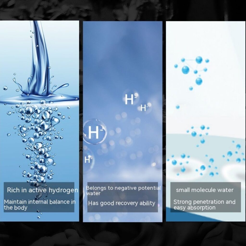 hydrogen rich water bottle how it works